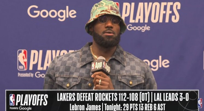 老詹在热火是几号__詹姆斯对火箭盖帽集锦