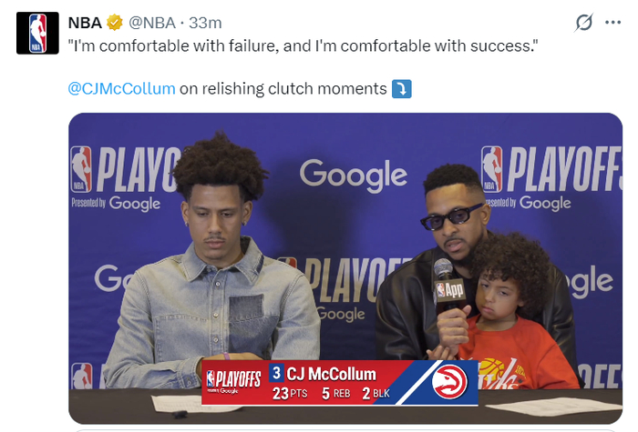 _CJ晒准绝杀时刻老鹰官方盛赞！与妻子拥吻超暖 赛后直言胜不骄败不馁_CJ晒准绝杀时刻老鹰官方盛赞！与妻子拥吻超暖 赛后直言胜不骄败不馁